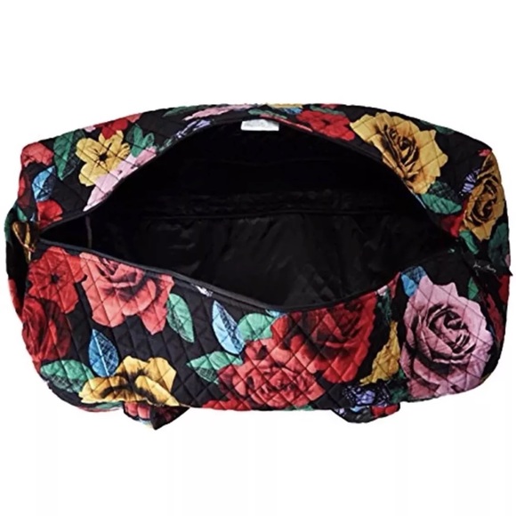 Vera Bradley Large Duffel Travel Bag - Havana Rose - Picture 5 of 8